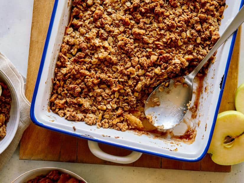 Frozen Meal in Johannesburg - Apple crumble with a nutty crust - Wisefood